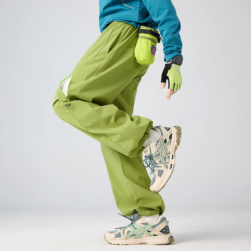 CHRLCK Waterproof Hiking Pants Women Autumn Mountaineering Cargo Pants Breathable Fishing Camping Cycling Trekking Trousers