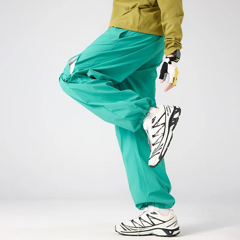 CHRLCK Waterproof Hiking Pants Women Autumn Mountaineering Cargo Pants Breathable Fishing Camping Cycling Trekking Trousers